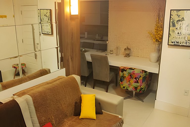 Icaraí Vibes: moderno, confortável 2qts c/ garagem