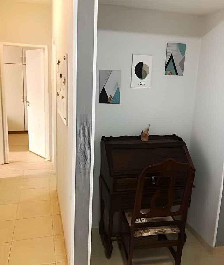 Vila Tijuca: 2 qts (1 suíte) c/ vaga na garagem