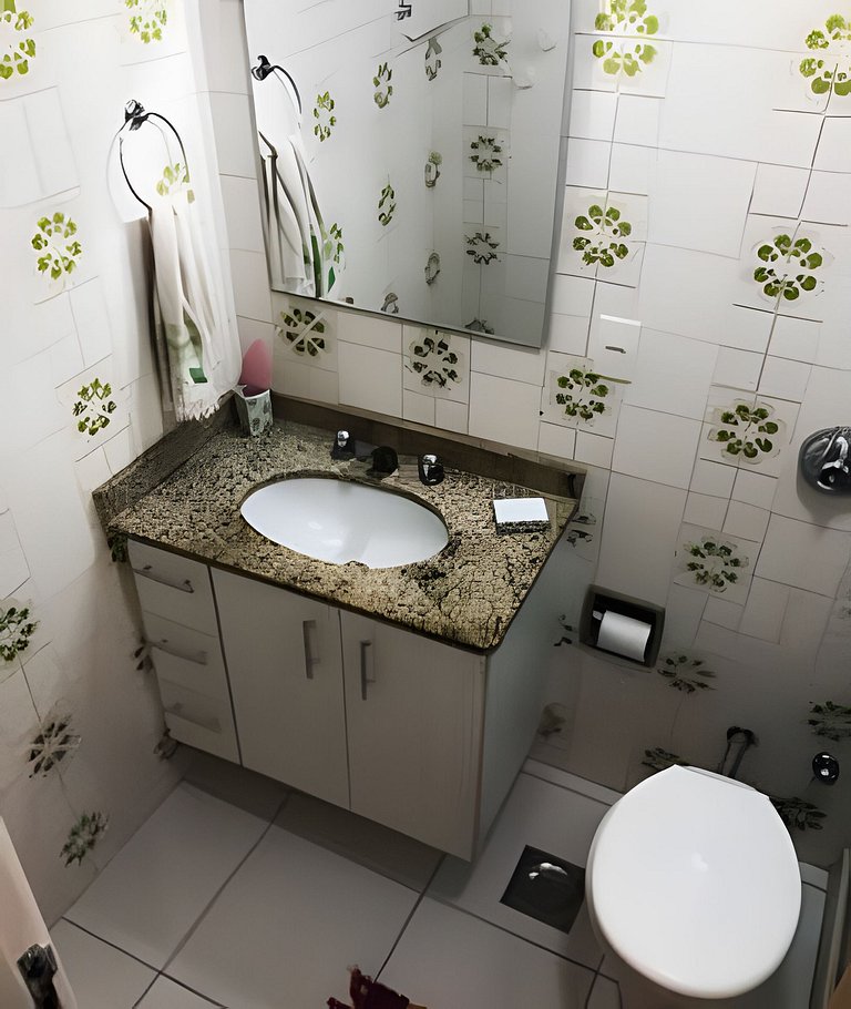 Vila Tijuca: 2 qts (1 suíte) c/ vaga na garagem