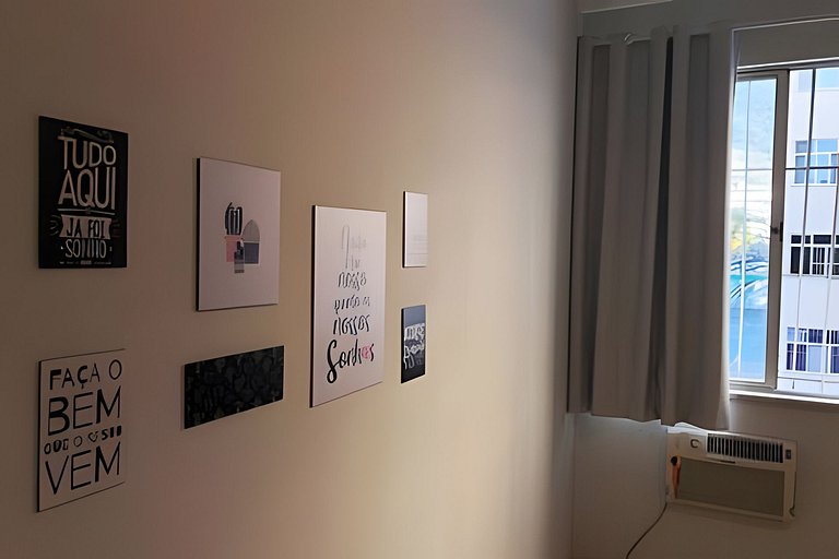 Vila Tijuca: 2 qts (1 suíte) c/ vaga na garagem