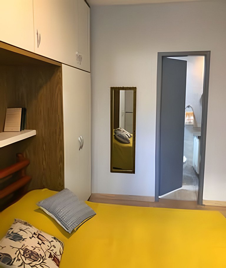 Vila Tijuca: 2 qts (1 suíte) c/ vaga na garagem