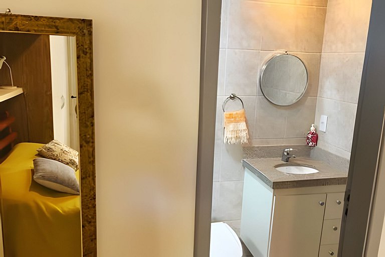 Vila Tijuca: 2 qts (1 suíte) c/ vaga na garagem