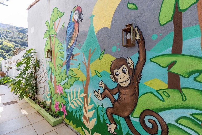 CasaRedentor: 3suítes, 2qts e piscina vista Cristo