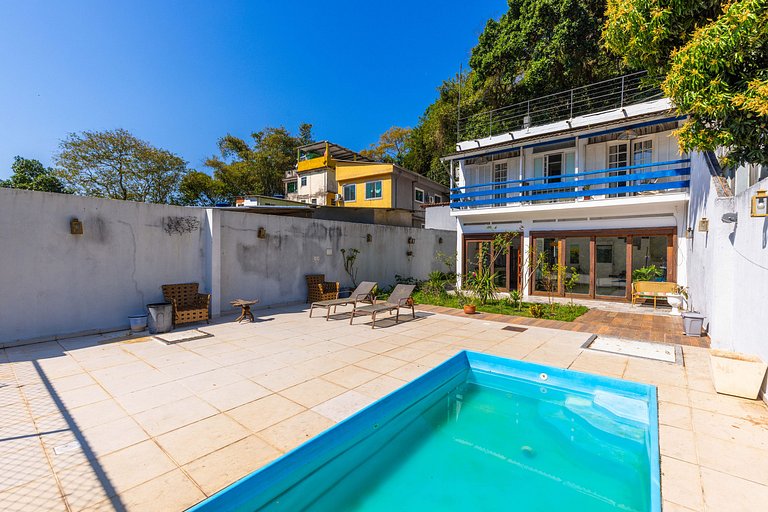 CasaRedentor: 3suítes, 2qts e piscina vista Cristo