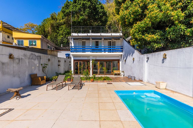 CasaRedentor: 3suítes, 2qts e piscina vista Cristo