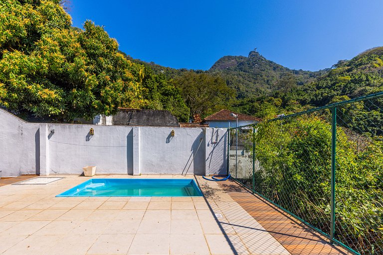 CasaRedentor: 3suítes, 2qts e piscina vista Cristo