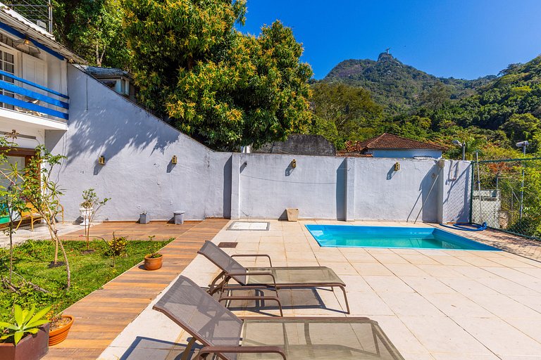 CasaRedentor: 3suítes, 2qts e piscina vista Cristo