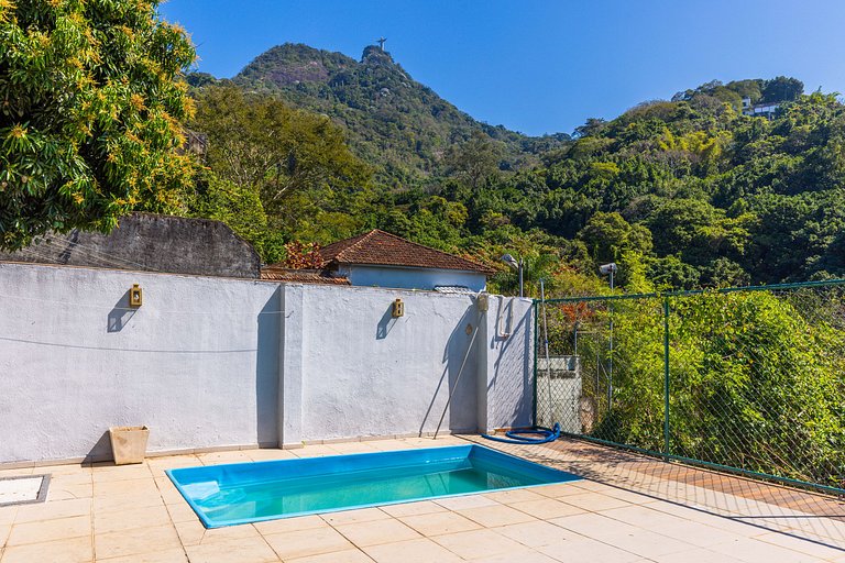 CasaRedentor: 3suítes, 2qts e piscina vista Cristo