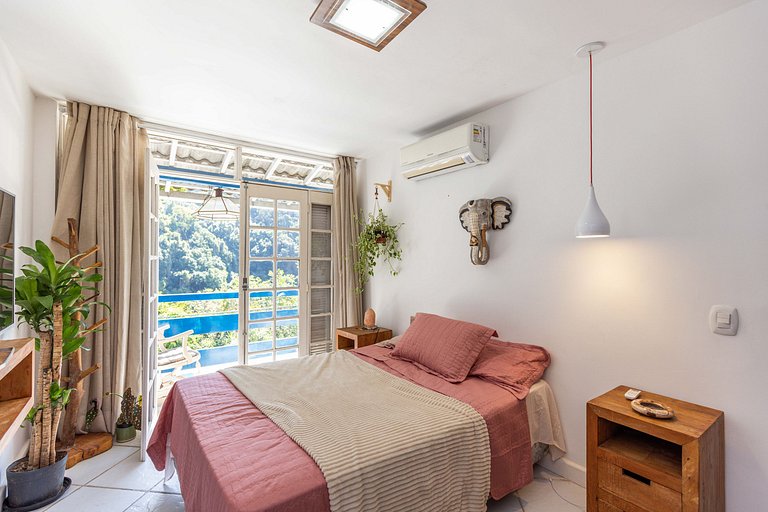 CasaRedentor: 3suítes, 2qts e piscina vista Cristo