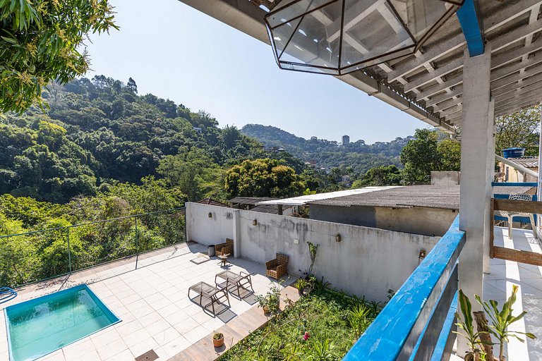 CasaRedentor: 3suítes, 2qts e piscina vista Cristo