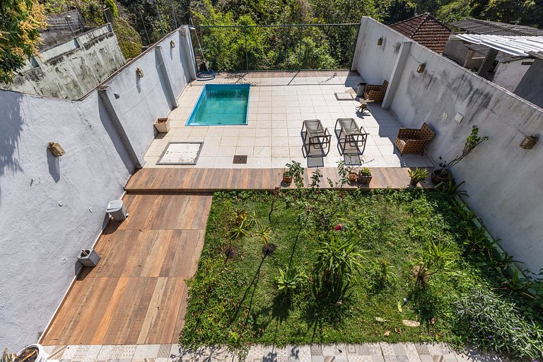 CasaRedentor: 3suítes, 2qts e piscina vista Cristo