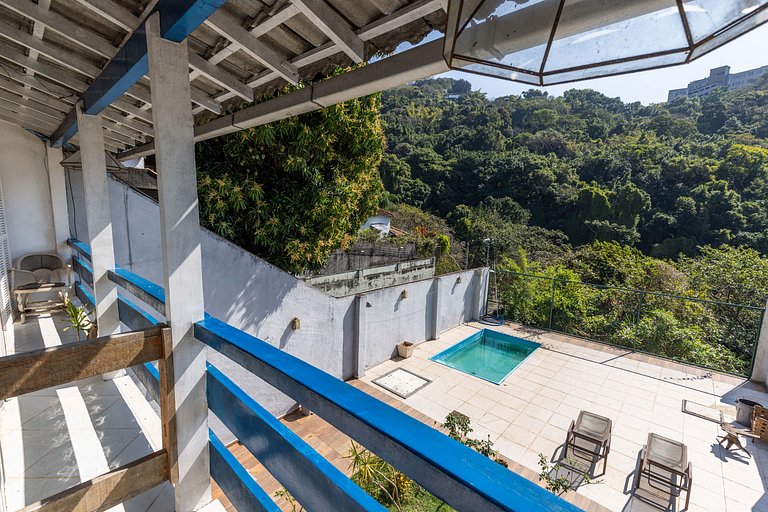 CasaRedentor: 3suítes, 2qts e piscina vista Cristo