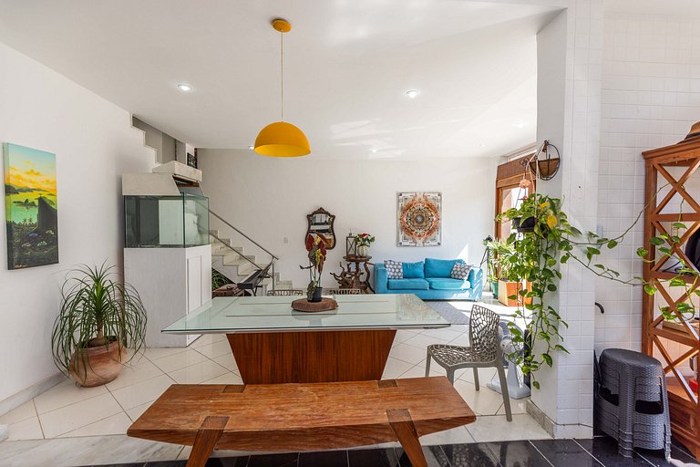 CasaRedentor: 3suítes, 2qts e piscina vista Cristo