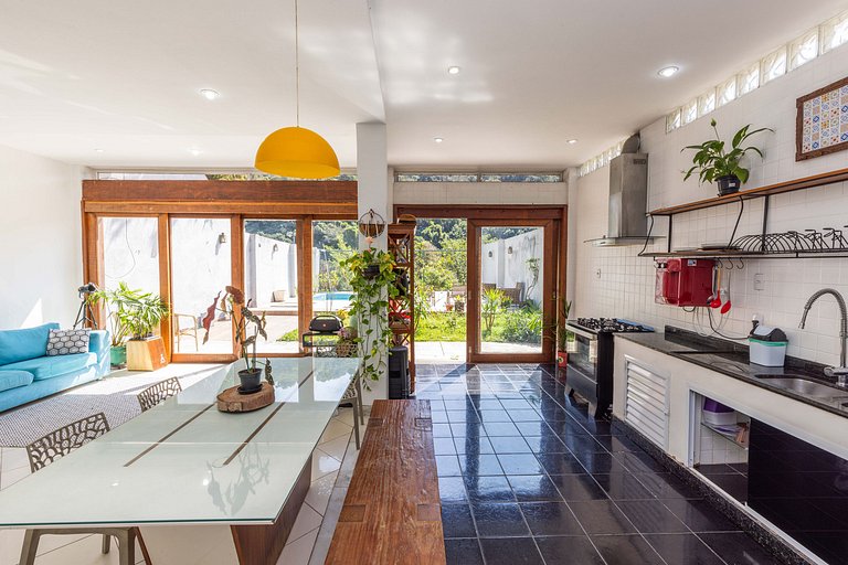 CasaRedentor: 3suítes, 2qts e piscina vista Cristo