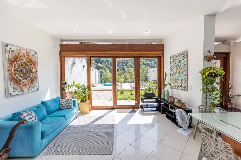 CasaRedentor: 3suítes, 2qts e piscina vista Cristo