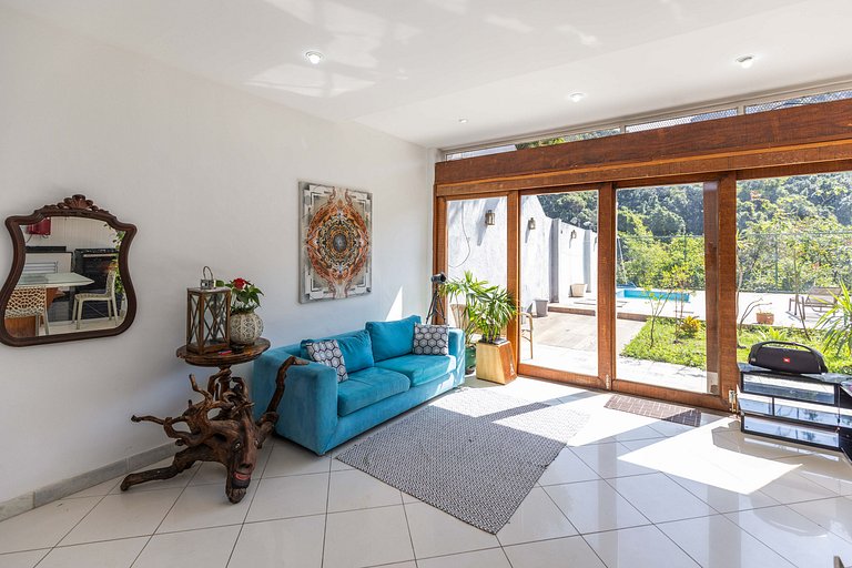 CasaRedentor: 3suítes, 2qts e piscina vista Cristo