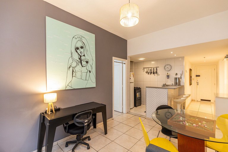 Copacabana Smart: aconchego, estilo e conforto!