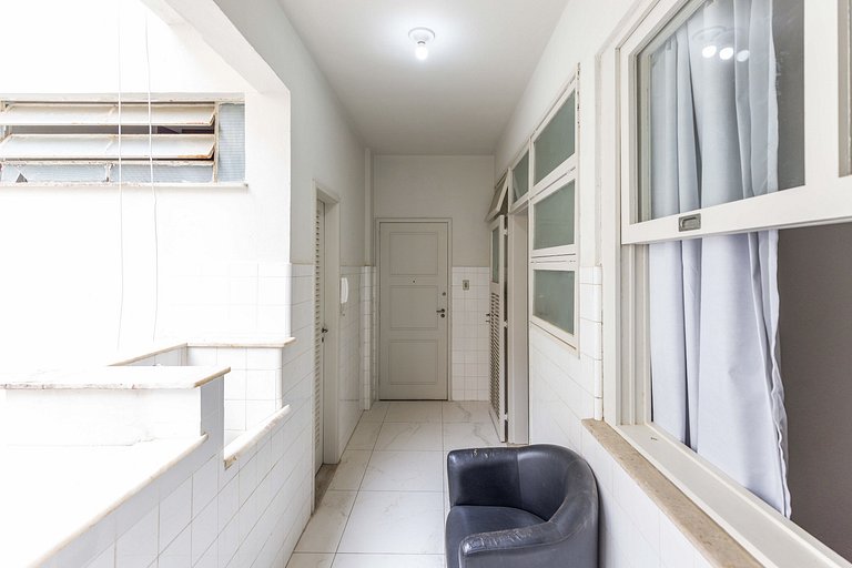 Santa Clara Copacabana Style: localização e espaço