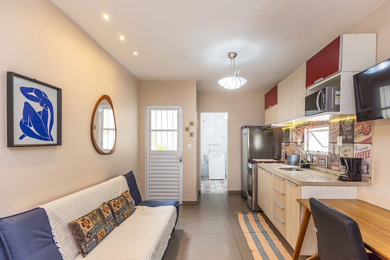 Teto Verde: Estúdio na Tijuca com Metrô na Porta!