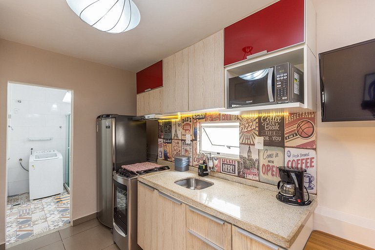 Teto Verde: Estúdio na Tijuca com Metrô na Porta!