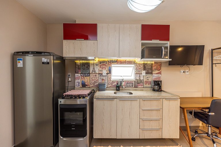 Teto Verde: Estúdio na Tijuca com Metrô na Porta!