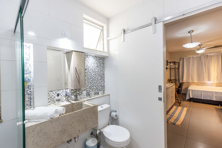 Teto Verde: Estúdio na Tijuca com Metrô na Porta!