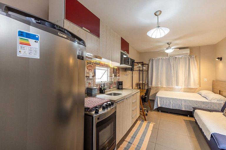 Teto Verde: Estúdio na Tijuca com Metrô na Porta!