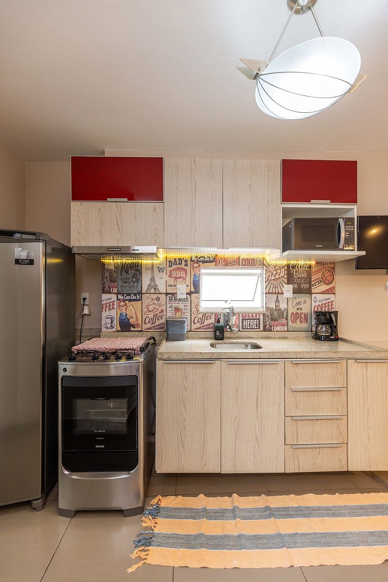 Teto Verde: Estúdio na Tijuca com Metrô na Porta!