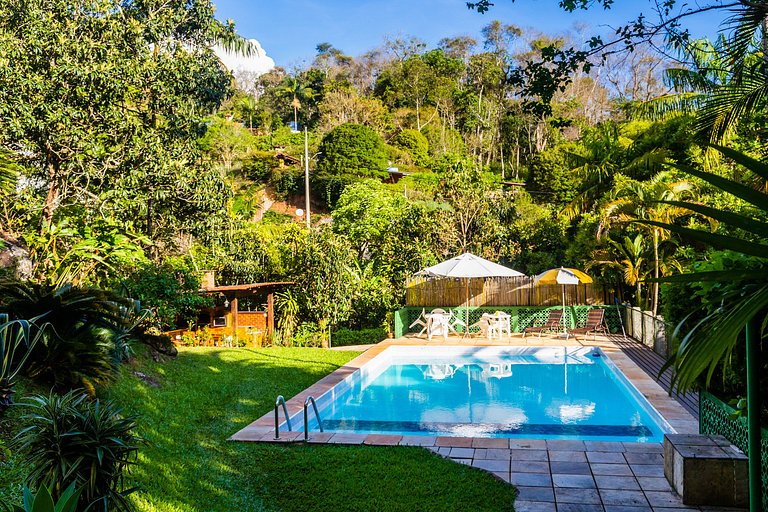 Refúgio em Araras: natureza, conforto e piscina!