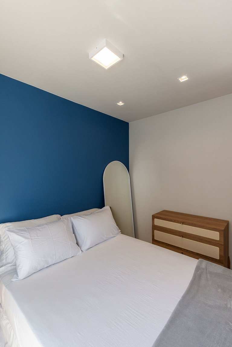 Rio Wonder: 2 quartos (1 suíte), conforto e vaga!