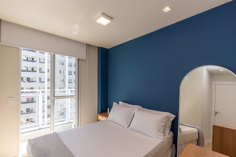 Rio Wonder: 2 quartos (1 suíte), conforto e vaga!