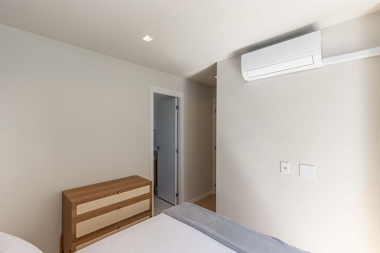 Rio Wonder: 2 quartos (1 suíte), conforto e vaga!