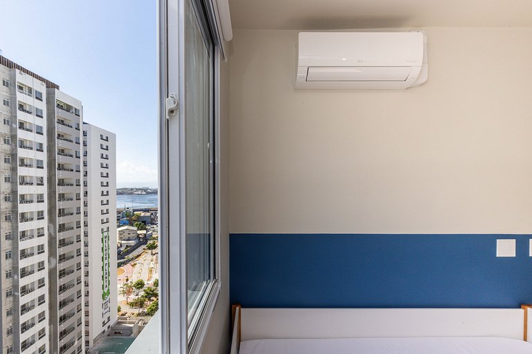 Rio Wonder: 2 quartos (1 suíte), conforto e vaga!