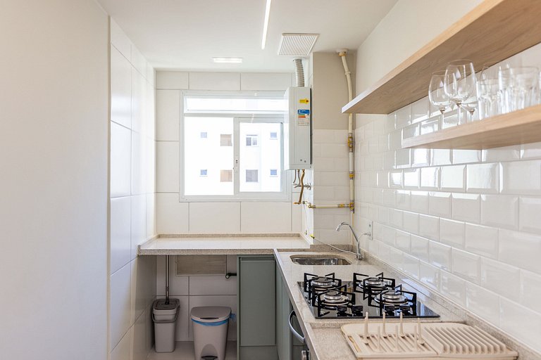 Rio Wonder: 2 quartos (1 suíte), conforto e vaga!