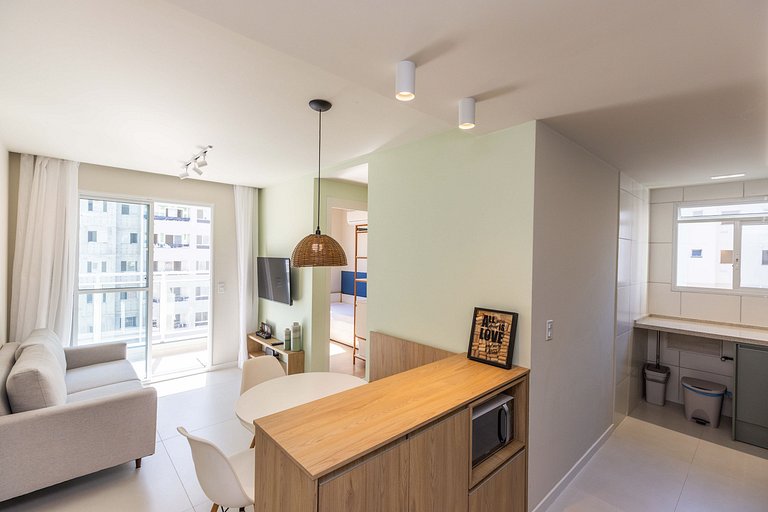 Rio Wonder: 2 quartos (1 suíte), conforto e vaga!