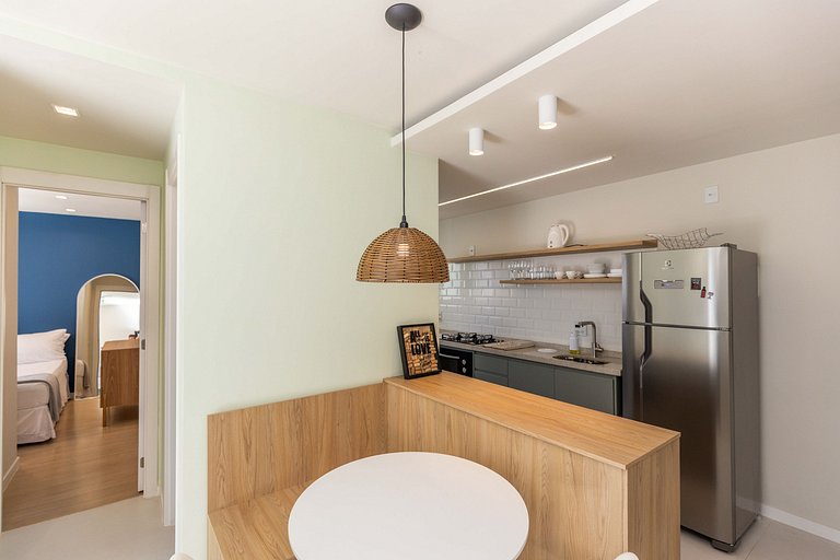 Rio Wonder: 2 quartos (1 suíte), conforto e vaga!