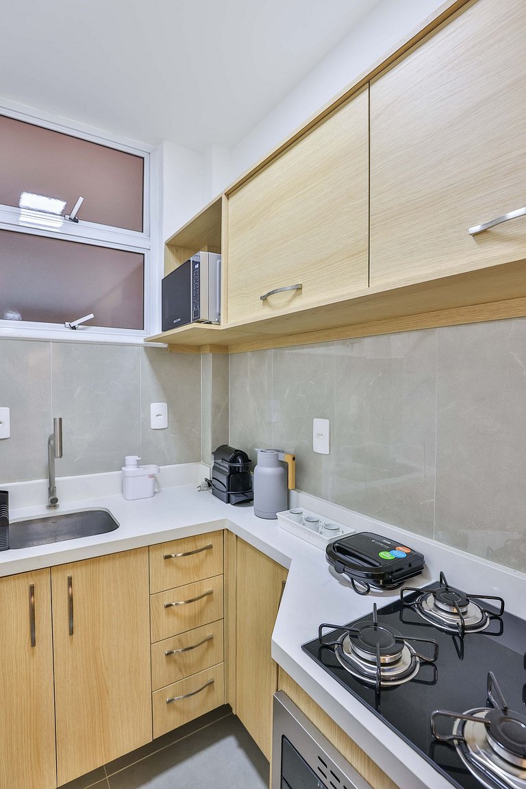 Modern Copacabana: estilo, conforto e praticidade!