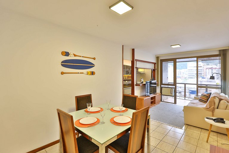 Leblon Breeze: praia, piscina, garagem e metrô!