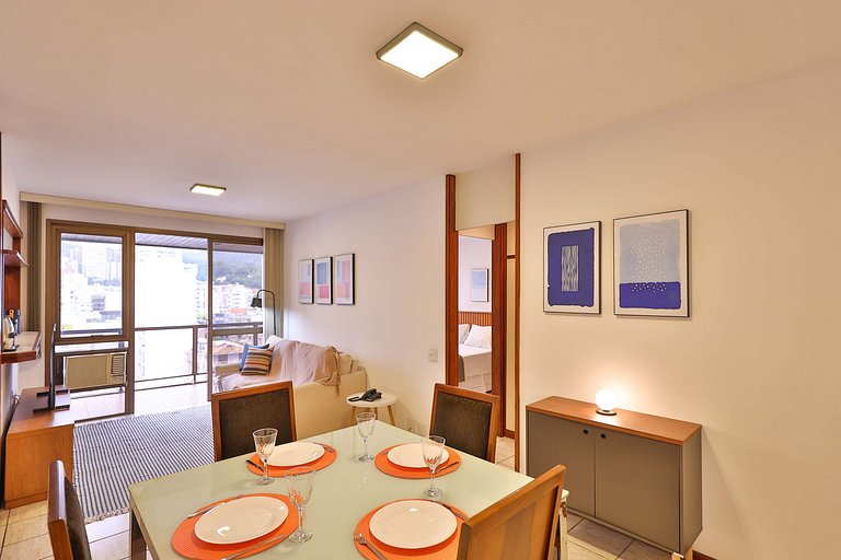 Leblon Breeze: praia, piscina, garagem e metrô!