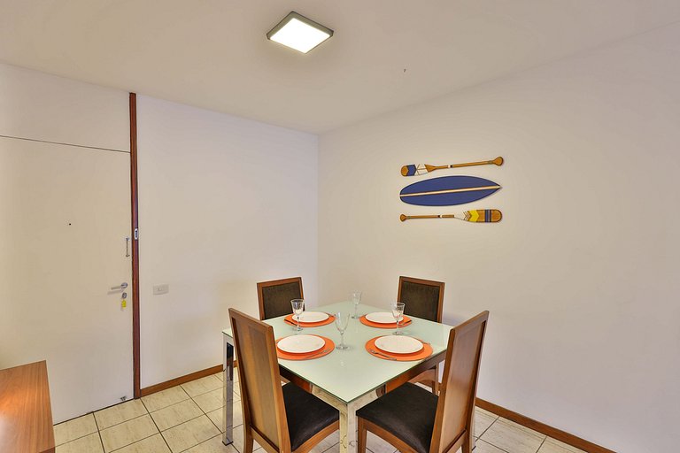 Leblon Breeze: praia, piscina, garagem e metrô!