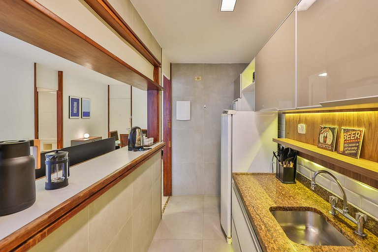 Leblon Breeze: praia, piscina, garagem e metrô!