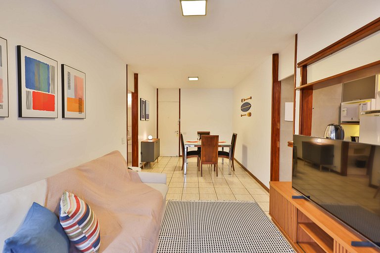 Leblon Breeze: praia, piscina, garagem e metrô!