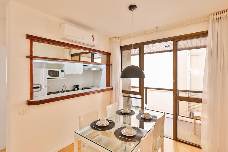 Aconchego Leblon: praia, piscina, garagem e metrô!