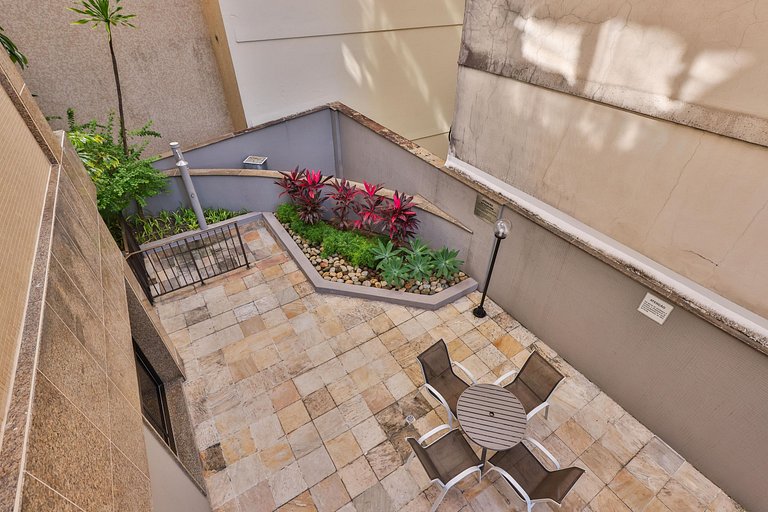 Aconchego Leblon: praia, piscina, garagem e metrô!