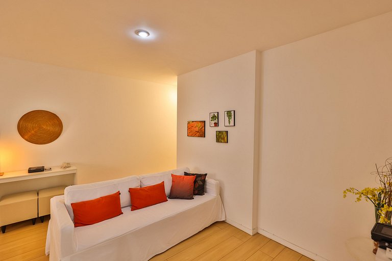 Aconchego Leblon: praia, piscina, garagem e metrô!