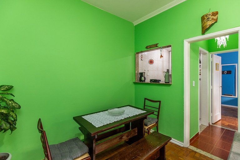 Copacabana Green: Superb Location High Speed WiFi