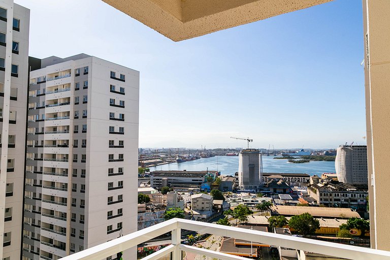 Rio Wonder: Elegante 2 quartos (1 suíte) com vaga!