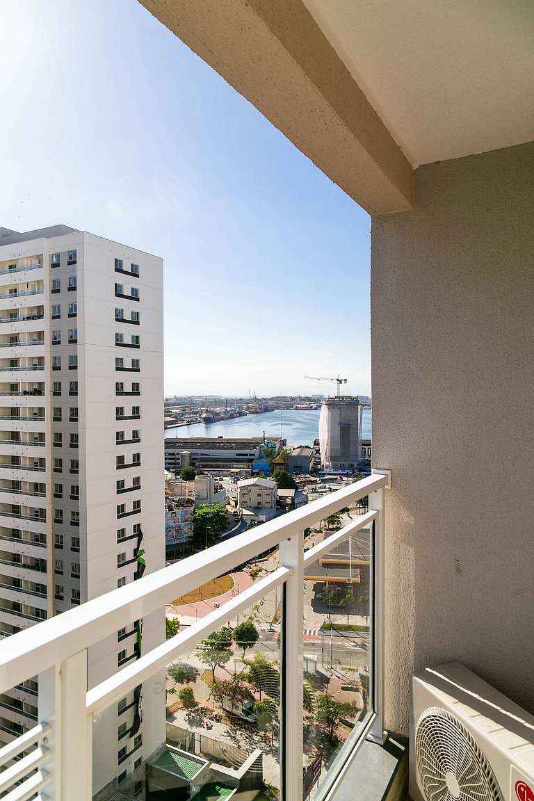 Rio Wonder: Elegante 2 quartos (1 suíte) com vaga!