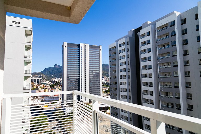 Rio Wonder: Elegante 2 quartos (1 suíte) com vaga!