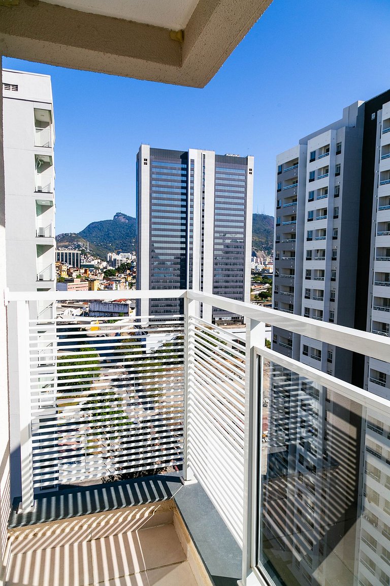 Rio Wonder: Elegante 2 quartos (1 suíte) com vaga!